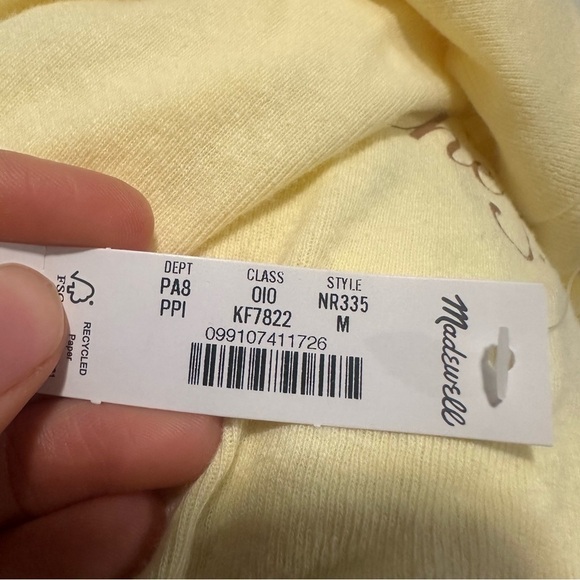 Madewell pale pineapple Day in the Sun Graphic Tee - Picture 5 of 5